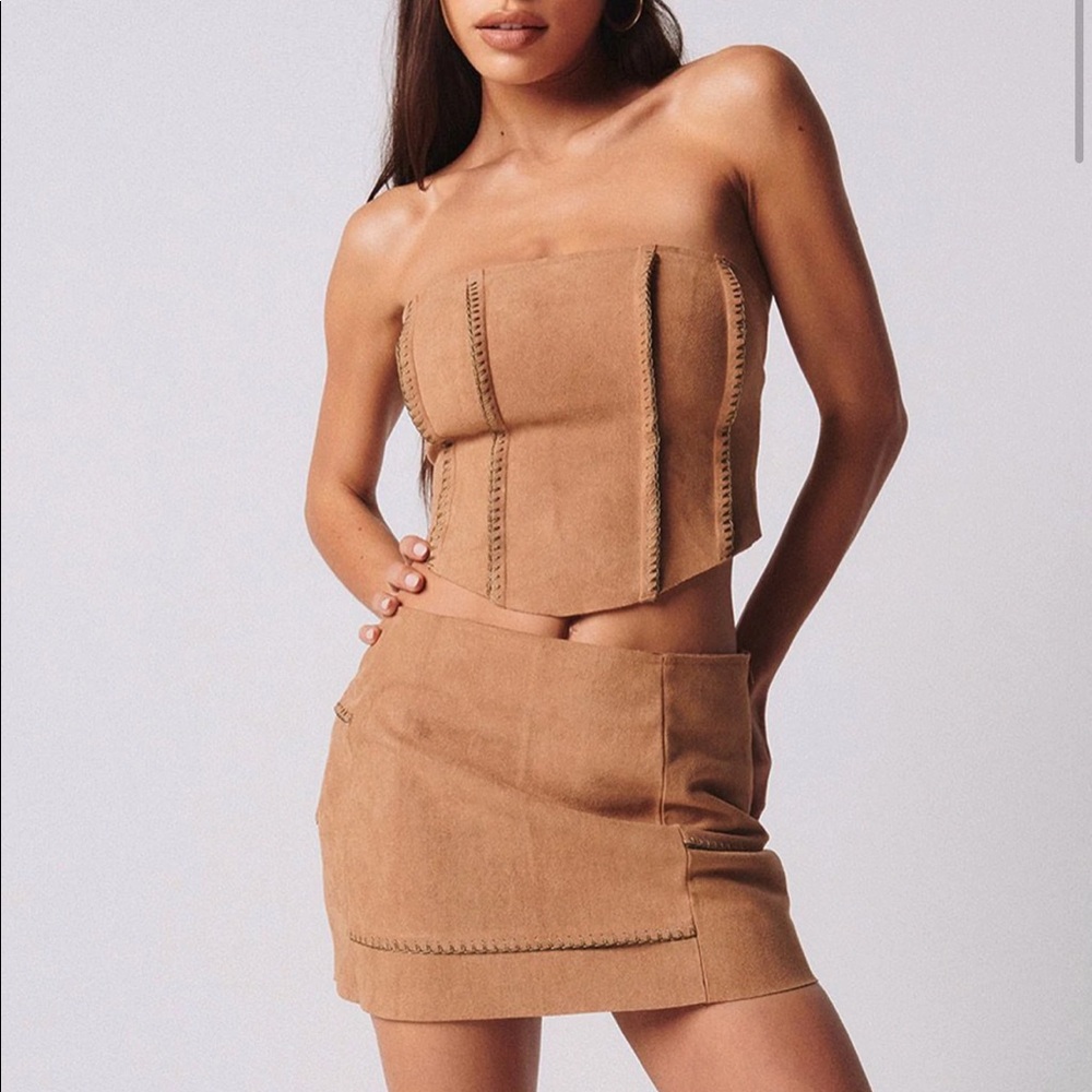 Tiger mist Skyla top and skirt set